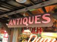 画像3: 50s Vintage Antiques Hand Painted Sign (B671)