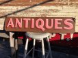 画像14: 50s Vintage Antiques Hand Painted Sign (B671)