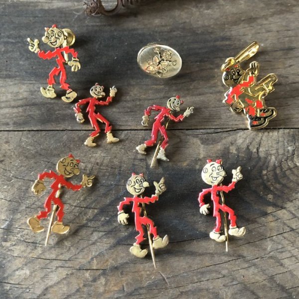 画像3: Vintage Reddy Kilowatt Pins (B679)