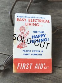 Vintage Reddy Kilowatt First Aid Kit (B672)