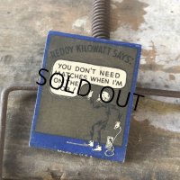 Vintage Reddy Kilowatt Matchbook (B675)