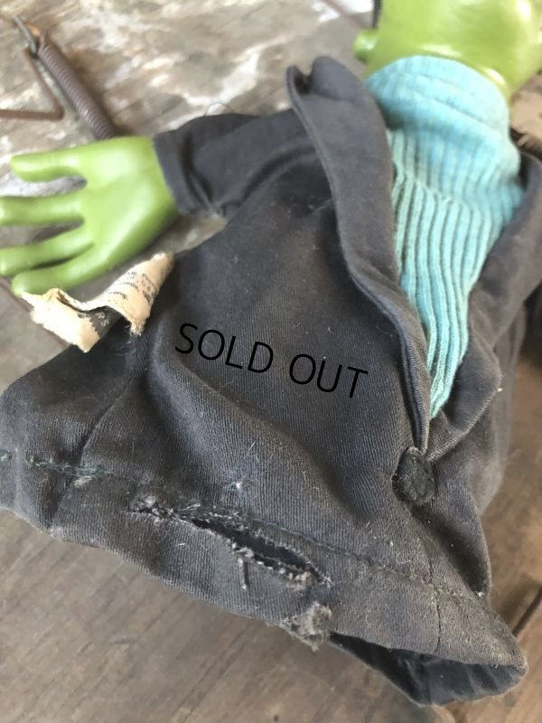 画像20: 60s Vintage Mattel The Munsters TV Show Herman Tanking Hand Puppet Doll (B686)