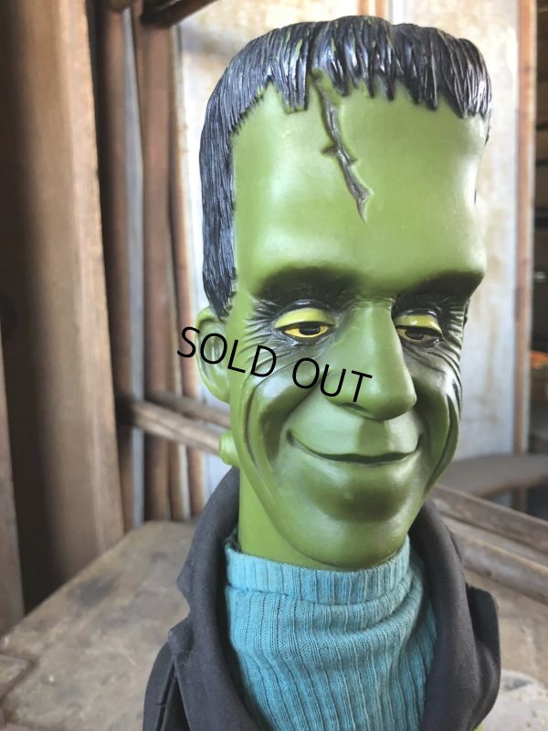 画像8: 60s Vintage Mattel The Munsters TV Show Herman Tanking Hand Puppet Doll (B686)