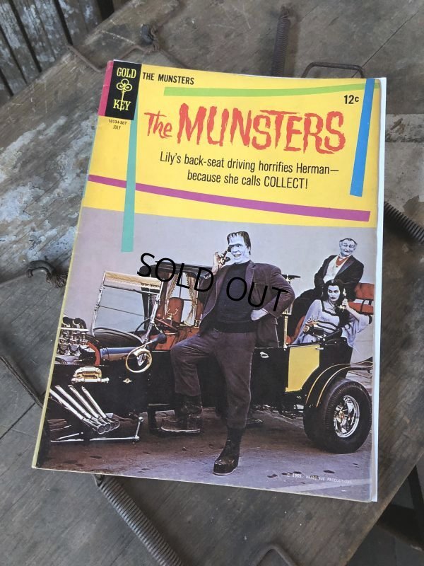 画像1: 60s Vintage Gold Key Comic The Munsters (B687)