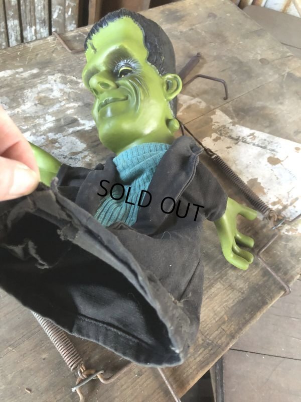 画像24: 60s Vintage Mattel The Munsters TV Show Herman Tanking Hand Puppet Doll (B686)