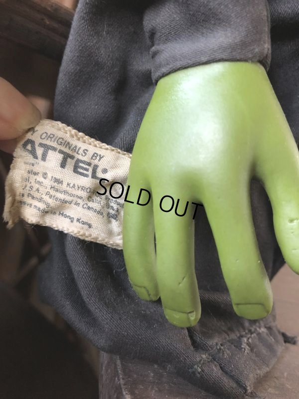 画像5: 60s Vintage Mattel The Munsters TV Show Herman Tanking Hand Puppet Doll (B686)