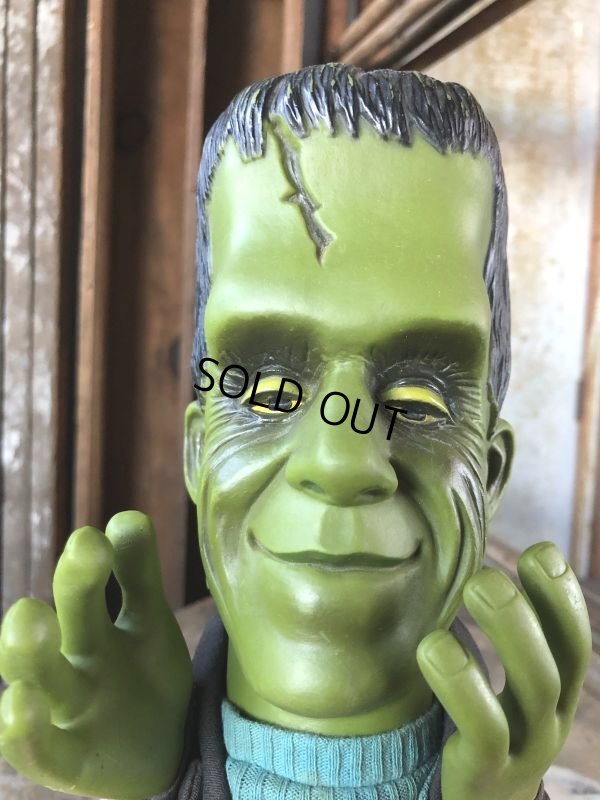 画像18: 60s Vintage Mattel The Munsters TV Show Herman Tanking Hand Puppet Doll (B686)