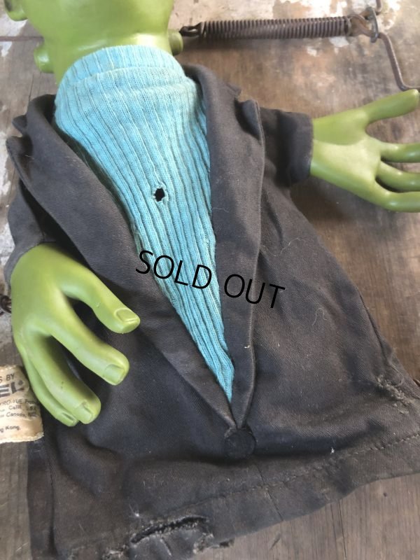画像22: 60s Vintage Mattel The Munsters TV Show Herman Tanking Hand Puppet Doll (B686)