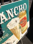 画像13: 60s Vintage CALO Pets Food & El Rancho Beer Advertising Store Display Double Side Sign (B688)