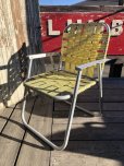 画像3: 60s Vintage Folding Lawn Chair YxB (B692)