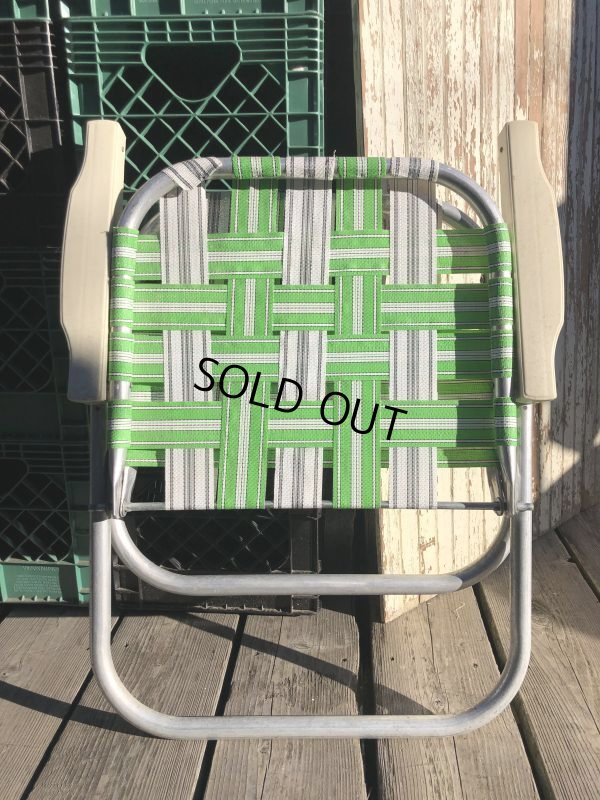 画像11: 60s Vintage Folding Lawn Chair G (B693)
