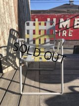 60s Vintage Folding Lawn Chair YxW (B690)