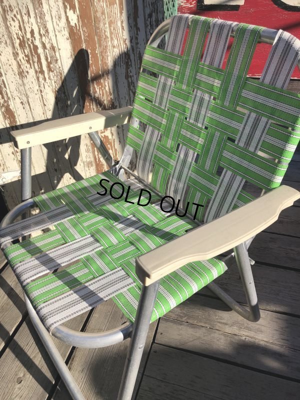 画像8: 60s Vintage Folding Lawn Chair G (B693)