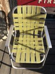 画像2: 60s Vintage Folding Lawn Chair YxB (B692) (2)