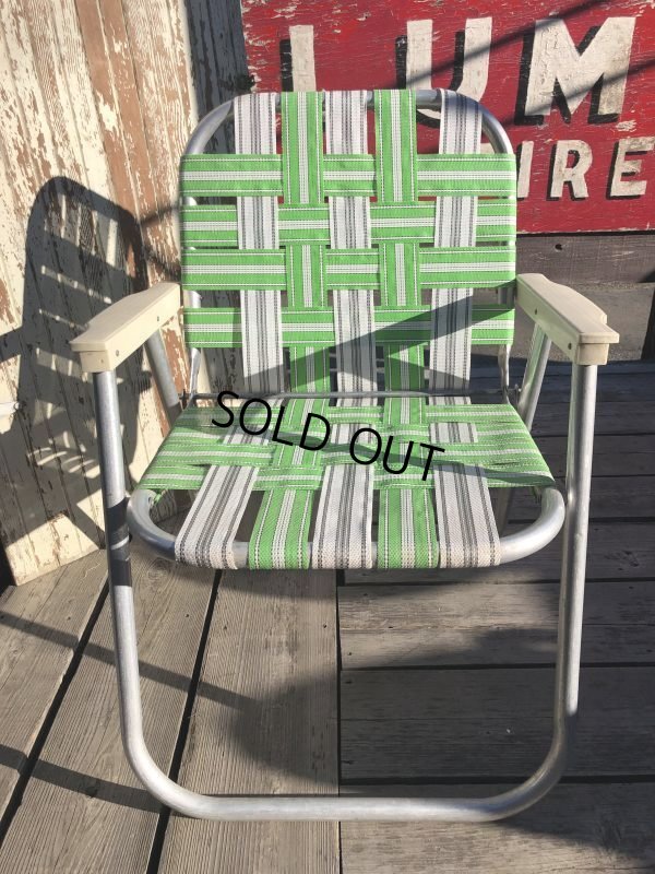 画像9: 60s Vintage Folding Lawn Chair G (B693)