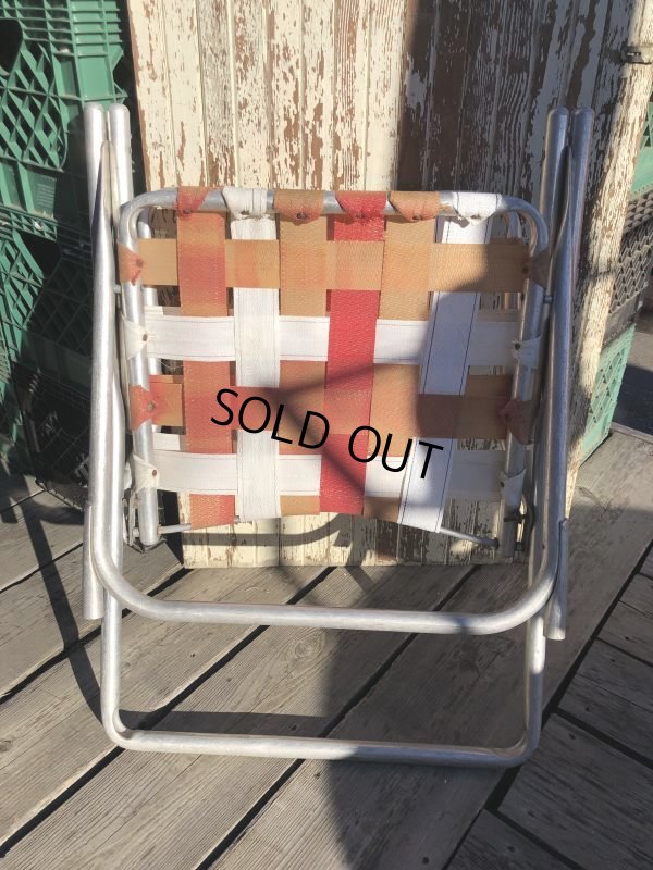 画像13: 60s Vintage Folding Lawn Chair RxW (B689)
