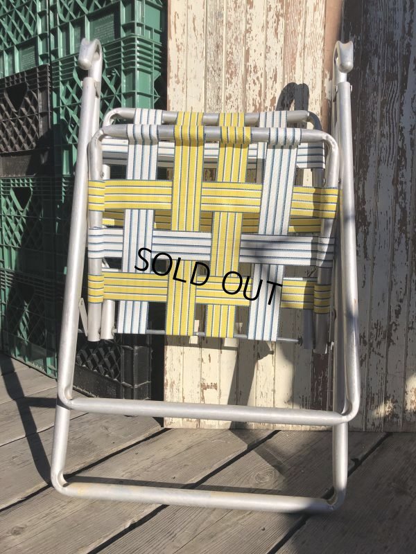 画像10: 60s Vintage Folding Lawn Chair YxW (B690)