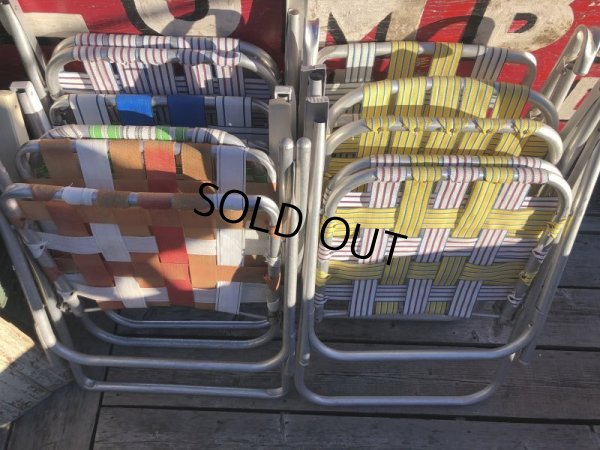 画像14: 60s Vintage Folding Lawn Chair RxW (B689)
