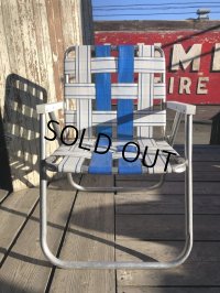 60s Vintage Folding Lawn Chair B (B694)