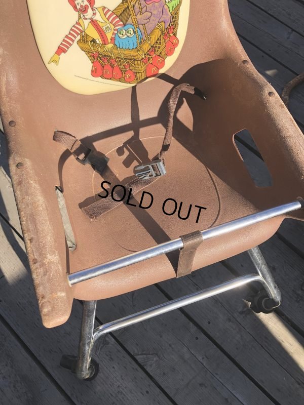 画像8: Vintage McDonald's Kids High Chair (B696)