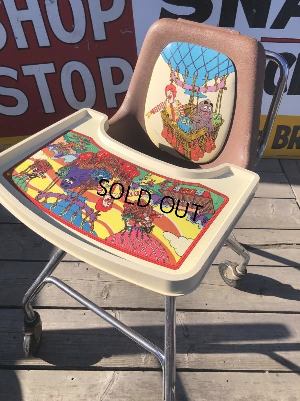画像20: Vintage McDonald's Kids High Chair (B696)