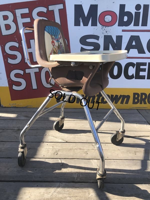 画像4: Vintage McDonald's Kids High Chair (B696)