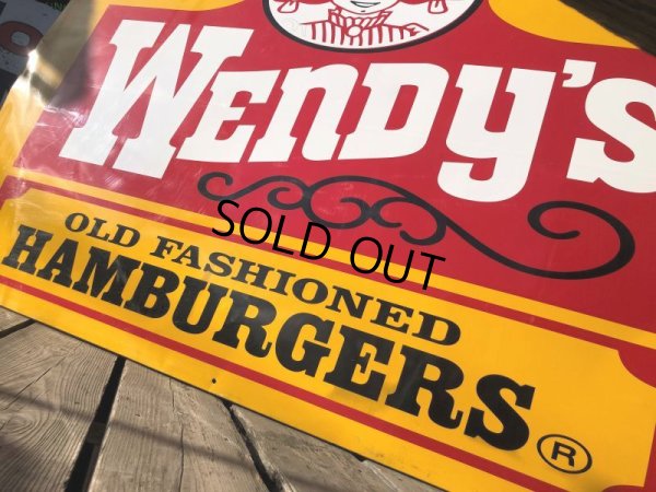 画像4: 【店舗引き取り限定】Vintage Wendy's Advertising Store Display Sign Huge！ (B650)