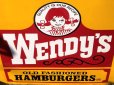 画像9: 【店舗引き取り限定】Vintage Wendy's Advertising Store Display Sign Huge！ (B650)