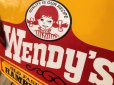 画像7: 【店舗引き取り限定】Vintage Wendy's Advertising Store Display Sign Huge！ (B650)