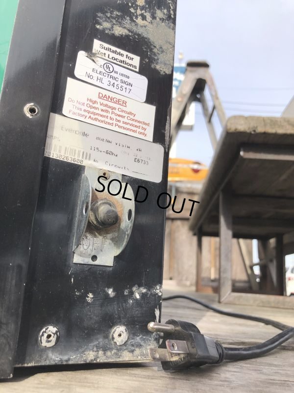 画像15: 【店舗引き取り限定】Vintage SUBWAY Restaurant Advertising Store Display Light Sign Huge !  245cm (B651)