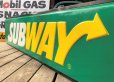 画像13: 【店舗引き取り限定】Vintage SUBWAY Restaurant Advertising Store Display Light Sign Huge !  245cm (B651)