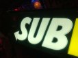 画像6: 【店舗引き取り限定】Vintage SUBWAY Restaurant Advertising Store Display Light Sign Huge !  245cm (B651)