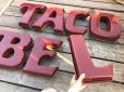 画像8: Vintage Advertising TACO BELL Store Display Letters Light Sign Hard to Find ! (B652)