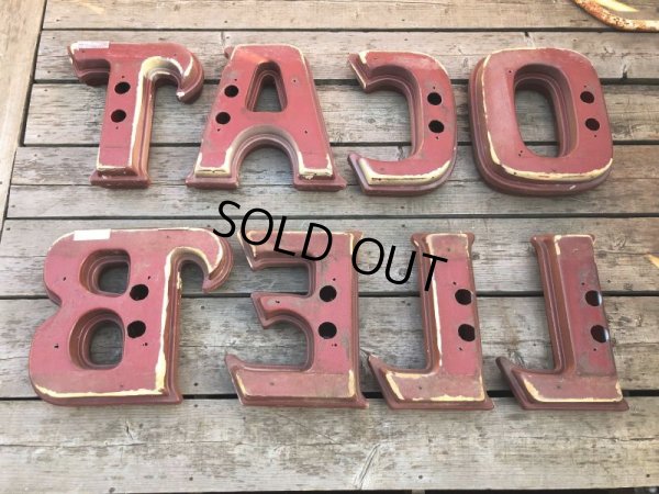 画像15: Vintage Advertising TACO BELL Store Display Letters Light Sign Hard to Find ! (B652)