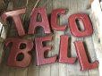 画像28: Vintage Advertising TACO BELL Store Display Letters Light Sign Hard to Find ! (B652)