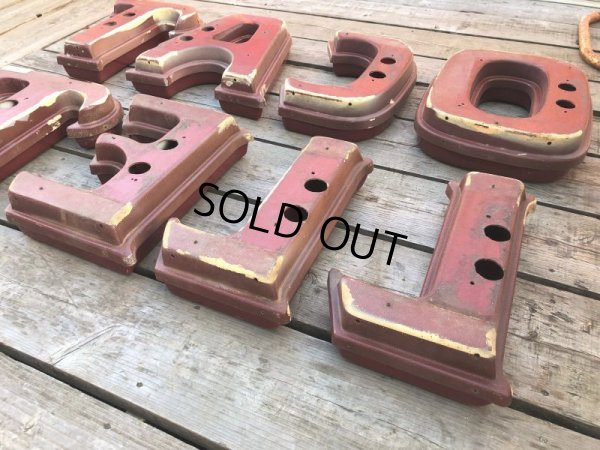 画像14: Vintage Advertising TACO BELL Store Display Letters Light Sign Hard to Find ! (B652)
