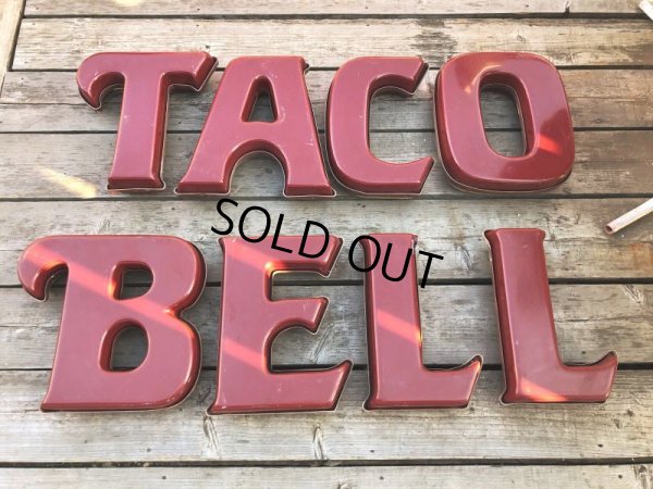 画像9: Vintage Advertising TACO BELL Store Display Letters Light Sign Hard to Find ! (B652)
