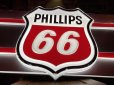 画像27: 【店舗引き取り限定】 Vintage Advertising Phillips 66 Gas Station Lighted Display Sign Huge ! (B653)