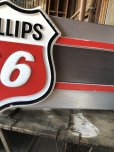 画像14: 【店舗引き取り限定】 Vintage Advertising Phillips 66 Gas Station Lighted Display Sign Huge ! (B653)