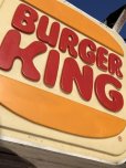 画像12:  Vintage Burger King Restaurant Advertising Outdoor Store Sign Old Logo ! (B723)