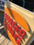 画像6:  Vintage Burger King Restaurant Advertising Outdoor Store Sign Old Logo ! (B723)