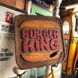 画像10: 70s Vintage Burger King Old Logo Restauraunt Store Display Sign (T616)