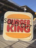  Vintage Burger King Restaurant Advertising Outdoor Store Sign Old Logo ! (B723)