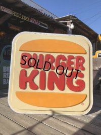  Vintage Burger King Restaurant Advertising Outdoor Store Sign Old Logo ! (B723)