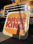 画像20:  Vintage Burger King Restaurant Advertising Outdoor Store Sign Old Logo ! (B723)