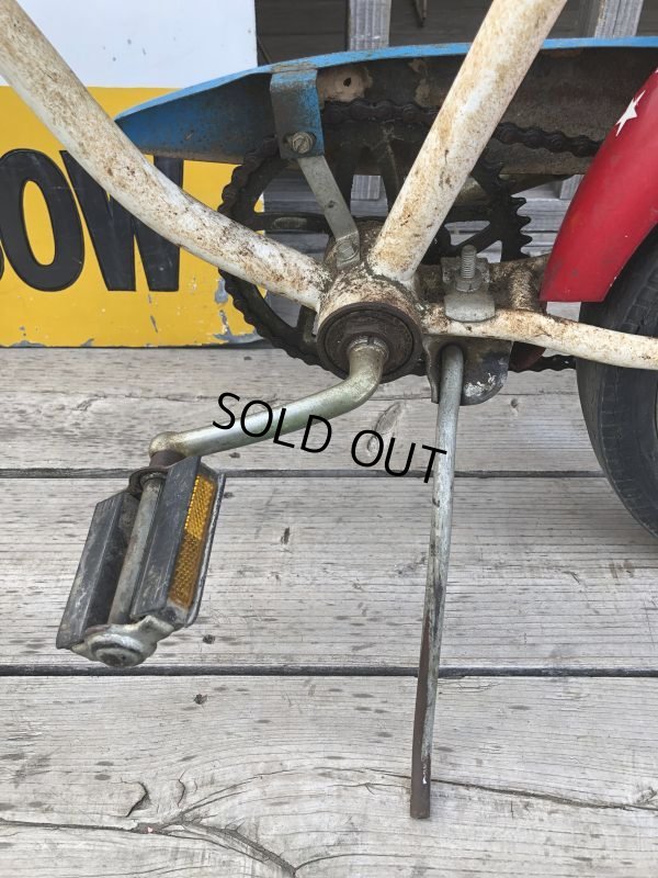 画像11:  【店舗引き取り限定】1970s Vintage Huffy Stars & Stripes Boys Banana Seat Bike (B725)
