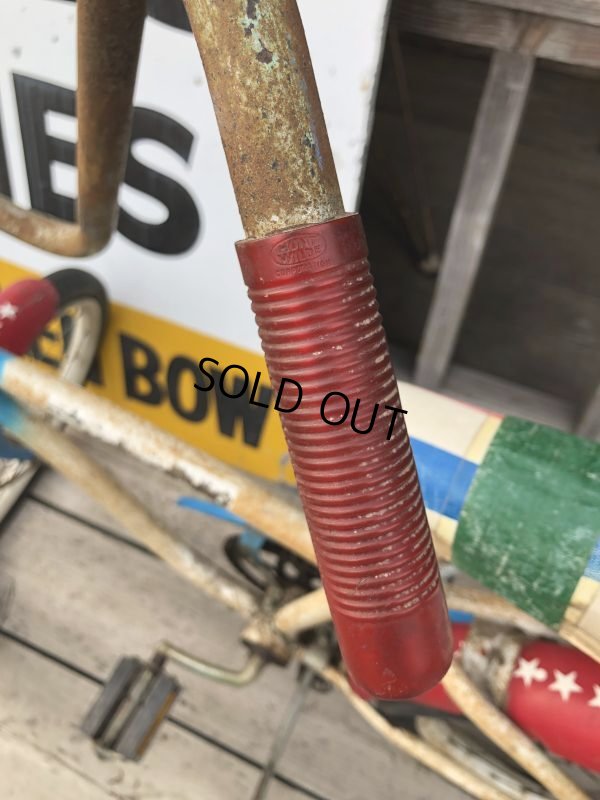 画像10:  【店舗引き取り限定】1970s Vintage Huffy Stars & Stripes Boys Banana Seat Bike (B725)