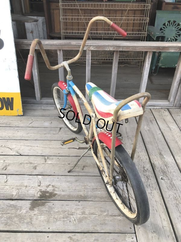 画像27:  【店舗引き取り限定】1970s Vintage Huffy Stars & Stripes Boys Banana Seat Bike (B725)