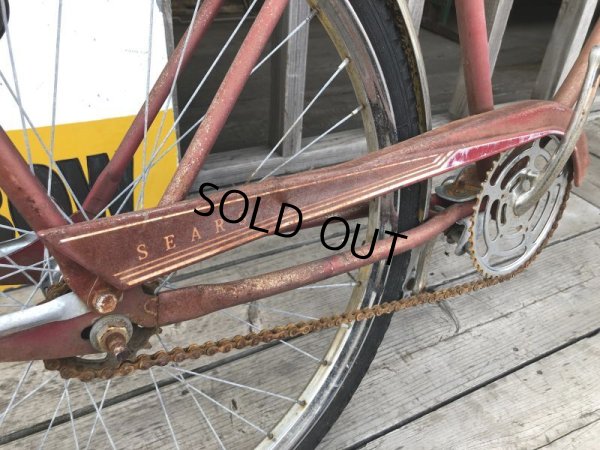 画像8:  【店舗引き取り限定】Vintage SEAR Flightliner Men 26" Bike Bicycle (B738)