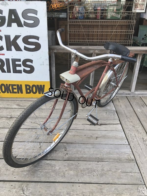 画像1:  【店舗引き取り限定】Vintage SEAR Flightliner Men 26" Bike Bicycle (B738)